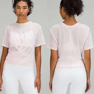 Lululemon Athletica Lightweight Mesh Reversible Yoga T-shirt